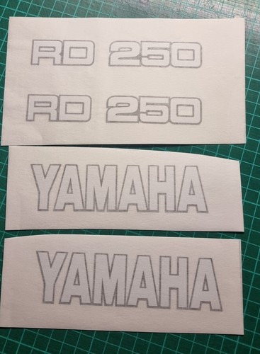 Yamaha rd250lc tank and side - rd250lc,