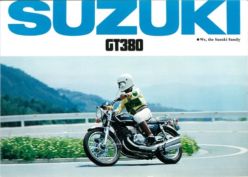 Suzuki brochure gt380 1976 - brochure,