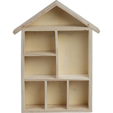 575160 1-Piece Wooden House