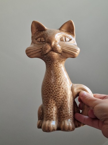 Vintage dartmouth cat figurine - vintage,