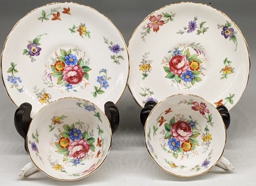 Pair tuscan bouquet bone - 2,