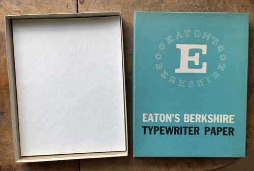 Eaton berkshire typewriter - eaton's,