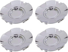 Set of 4 Chromed Wheel Hub