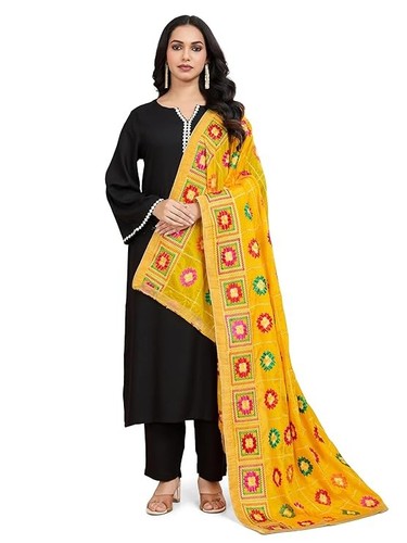 Rajasthani phulkari dupatta - rajasthani,