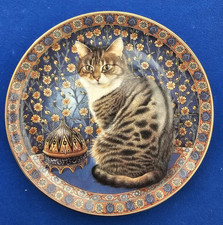 Danbury Mint  Lesley Anne Ivory Plate, Cats around the world series GEMMA
