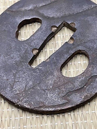 Japanese tsuba sword guard - japanese,