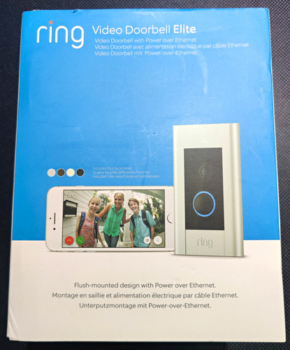 Ring video doorbell elite poe - ring,