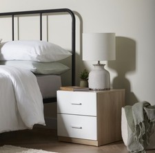 Broadway 2 Drawer Bedside