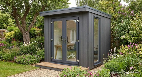 2m garden office - 2.5m, x