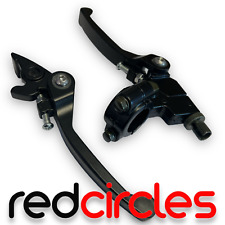 BLACK FOLDING PIT BIKE CLUTCH & BRAKE LEVER SET 140cc 150cc 160cc PITBIKE