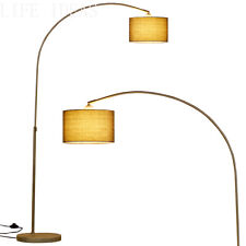 131-186cm Arc Metal Floor Lamp, Bright Standing Lamp for Living Rooms Reading