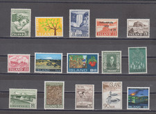Iceland mnh 15 different - ,