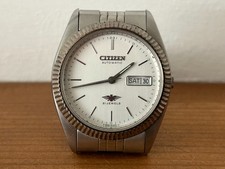 VINTAGE CITIZEN 7 EAGLE AUTOMATIC 21 JEWEL STAINLESS STEEL WATCH - GN-4W-S - GWO