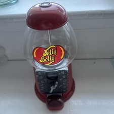 Original Jelly Belly Mini Bean Machine - Metal with glass dome Vintage