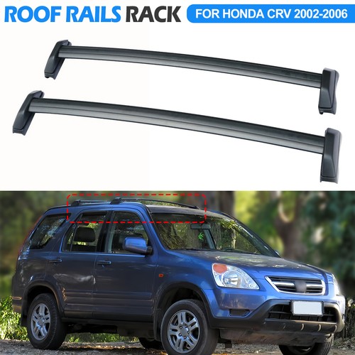 Black roof cross - black, bars