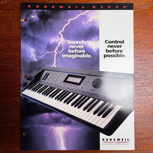 Vintage kurzweil k2000 - kurzweil,