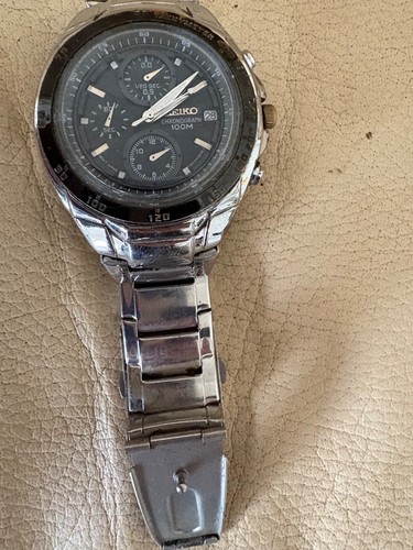 Seiko chronograph stainless - seiko,