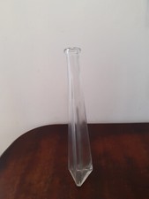 Thin Flower Vase Large Clear Glass Single Flower Vase Bottle
