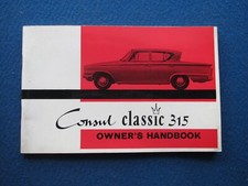 Consul Classic 315 Owners