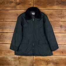 Vintage Timber King Outdoor Coat L 90s Workwear Padded USA Made Blue