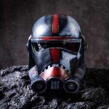 Star Wars The Bad Batch Hunter Helmet Cosplay Props Resin Replicas 1:1 Halloween