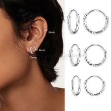 Small Hoop Earrings 6/8/10MM