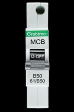 CRABTREE 50 AMP CURVE B 6kA