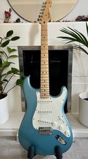 🎸Fender Player Stratocaster 2020-Tidepool Blue-Excellent Condition- MIM +Bag