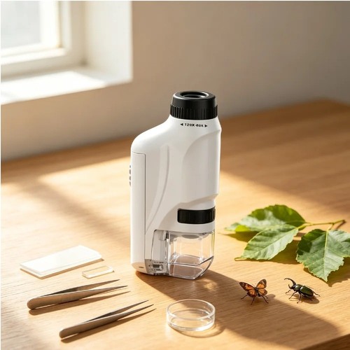 Handheld microscope 60x - handheld, 120x