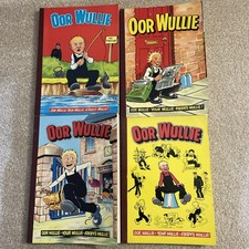 Oor Wullie Vintage Annuals x4