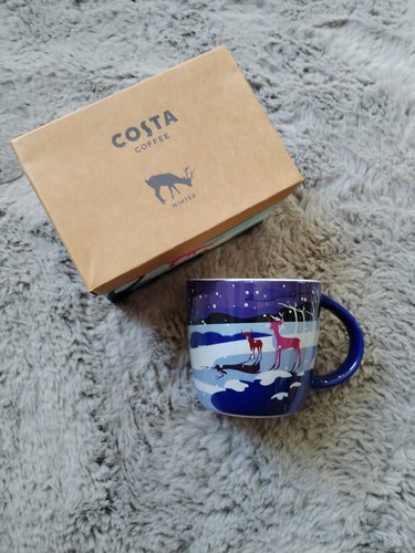 Costa winter coffee - coffee, blue