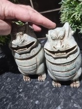 Carved Hard Stone Figures of