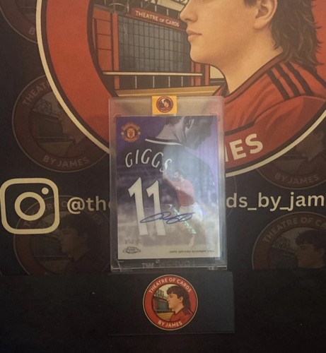 Ryan giggs autographed - ryan,