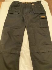 DeWalt Men’s Black Work Trouser Size 36W 32L