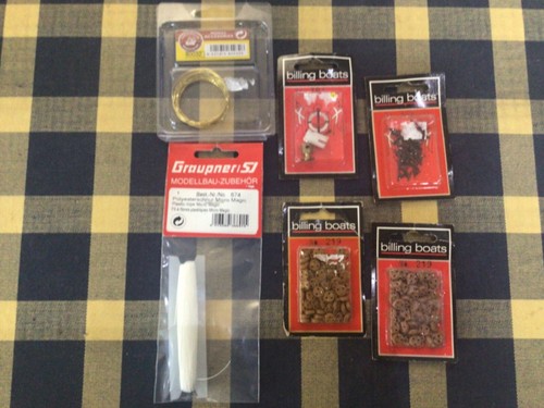 Model boat fittings various - rc,