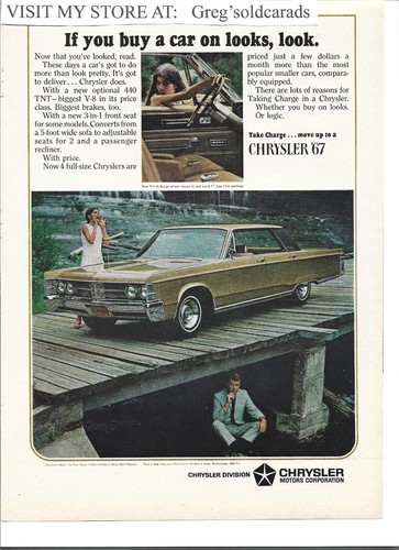 Original 1967 chrysler - original, vintage