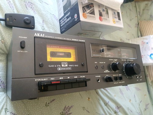 Akai gxc 706d stereo cassette - stereo,