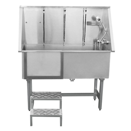 Dog grooming bath stainless - grooming,