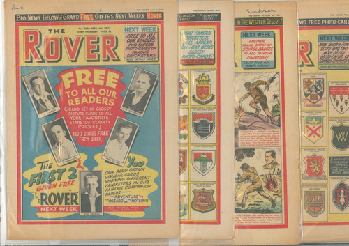 The rover comic lot - -, 4