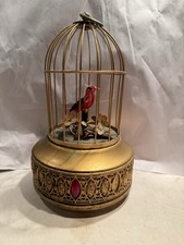 Vintage Bird Cage Singing Bird