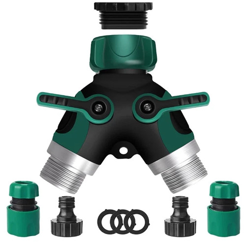 Garden hose splitter - garden, way