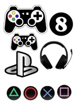 PlayStation Edible Sugar Icing