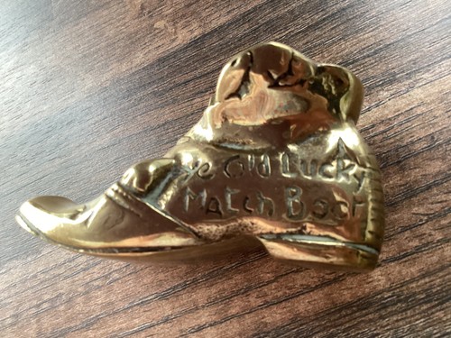 Vintage solid brass miniature - vintage,