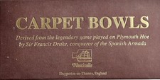 Indoor Carpet Bowls Set Boxed