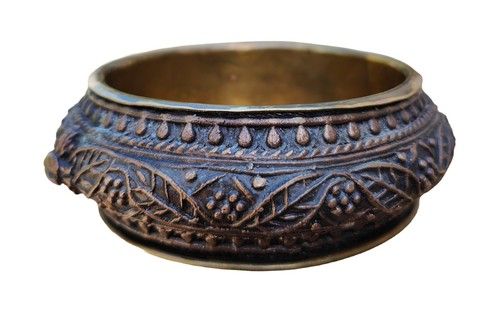 Small vintage bronze brass - small,