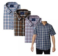 Men's Check Short Sleeve