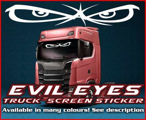 Evil eyes lorry - lorry, truck