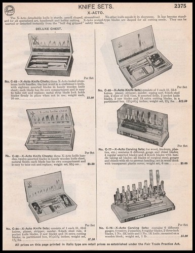 1948 acto detachable knife - 1948,