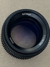 Sony E-Mount 50mm f1.1 SLR Magic Cine Camera Lens