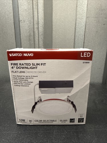 Satco led fire rated direct - satco,